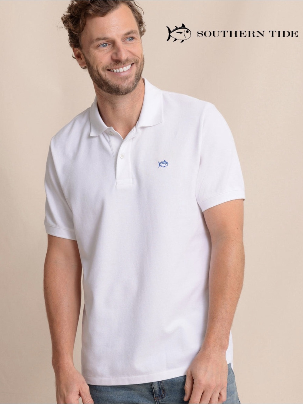 NWOT Southern Tide Skipjack Polo